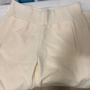 Ivory color joggers casual pants